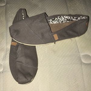 Navy blue/Gray Tom Shoes